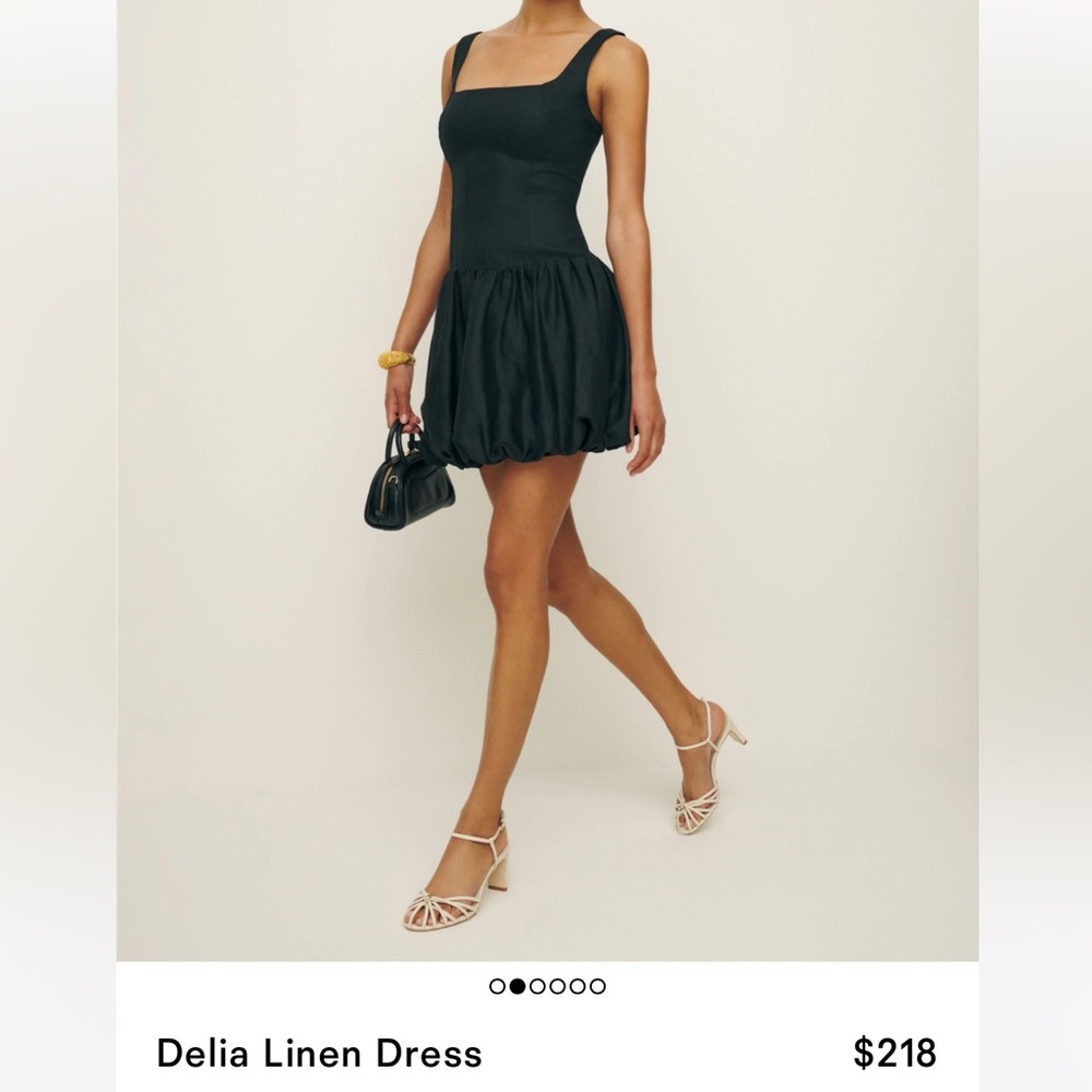 Reformation Delia Linen Dress